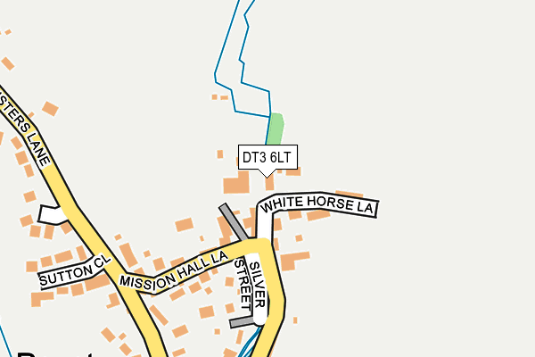 DT3 6LT map - OS OpenMap – Local (Ordnance Survey)