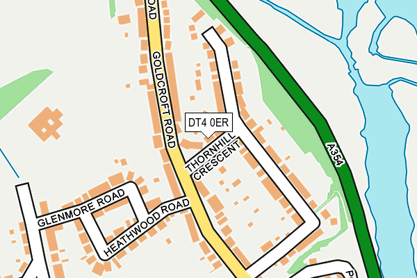 DT4 0ER map - OS OpenMap – Local (Ordnance Survey)