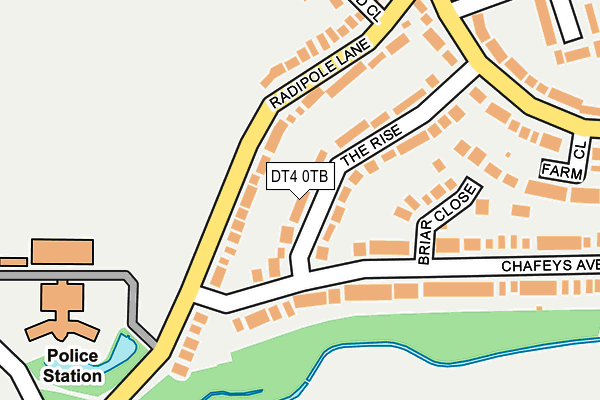 DT4 0TB map - OS OpenMap – Local (Ordnance Survey)