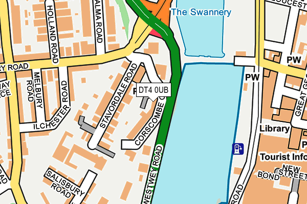 DT4 0UB map - OS OpenMap – Local (Ordnance Survey)