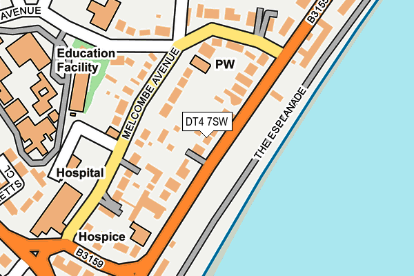 Map of PALMER HOMES LIMITED at local scale