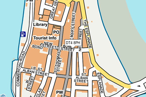 DT4 8PH map - OS OpenMap – Local (Ordnance Survey)