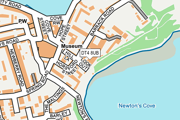 DT4 8UB map - OS OpenMap – Local (Ordnance Survey)