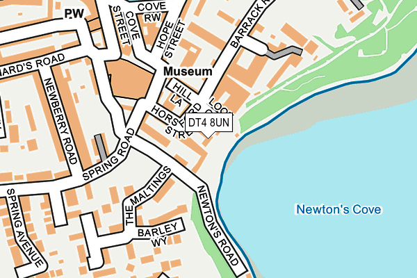 DT4 8UN map - OS OpenMap – Local (Ordnance Survey)