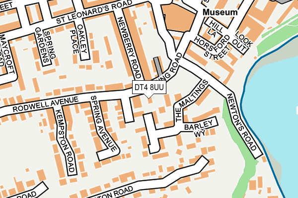 DT4 8UU map - OS OpenMap – Local (Ordnance Survey)