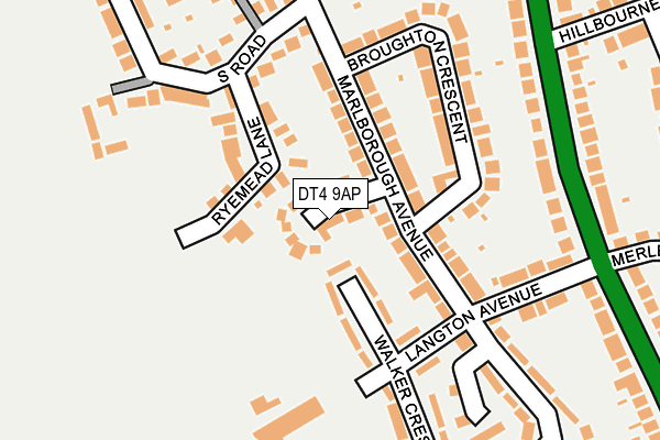 DT4 9AP map - OS OpenMap – Local (Ordnance Survey)