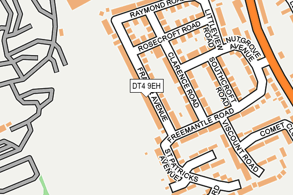 DT4 9EH map - OS OpenMap – Local (Ordnance Survey)
