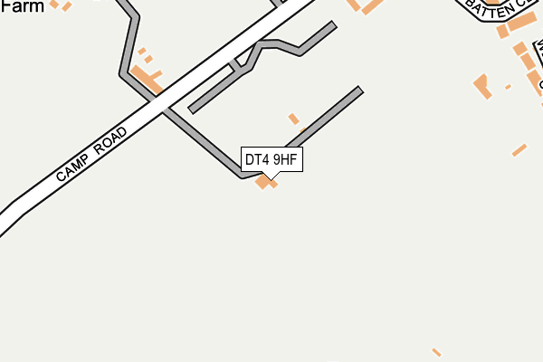 DT4 9HF map - OS OpenMap – Local (Ordnance Survey)