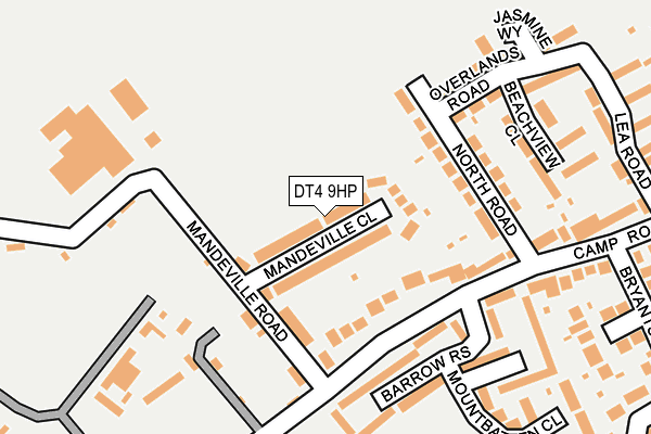 DT4 9HP map - OS OpenMap – Local (Ordnance Survey)