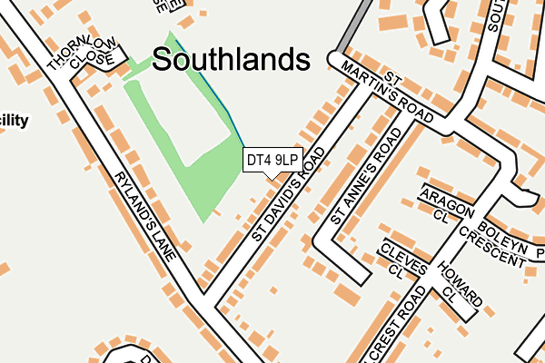 DT4 9LP map - OS OpenMap – Local (Ordnance Survey)