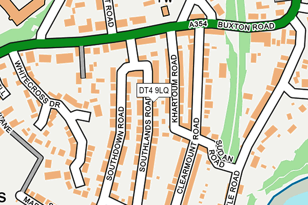 DT4 9LQ map - OS OpenMap – Local (Ordnance Survey)