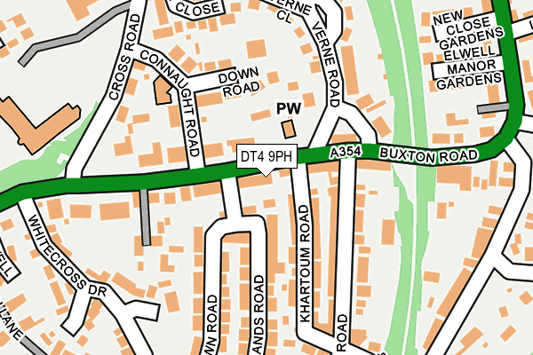 DT4 9PH map - OS OpenMap – Local (Ordnance Survey)