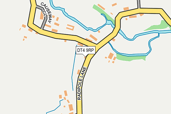 DT4 9RP map - OS OpenMap – Local (Ordnance Survey)