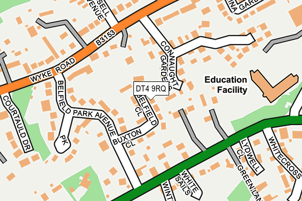 DT4 9RQ map - OS OpenMap – Local (Ordnance Survey)