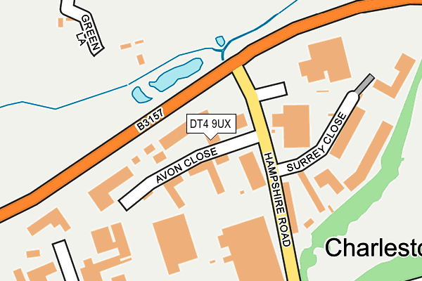 Map of SOFTCHASE LTD at local scale