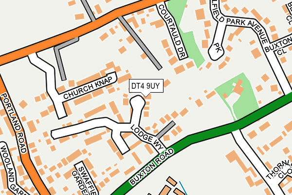 DT4 9UY map - OS OpenMap – Local (Ordnance Survey)