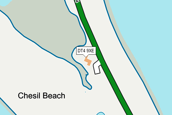 DT4 9XE map - OS OpenMap – Local (Ordnance Survey)