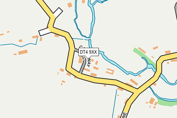 DT4 9XX map - OS OpenMap – Local (Ordnance Survey)