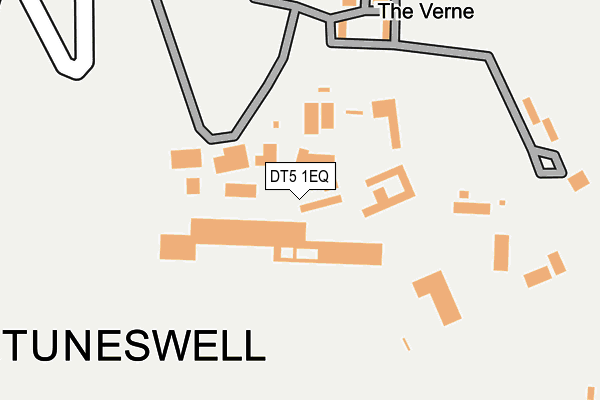 DT5 1EQ map - OS OpenMap – Local (Ordnance Survey)