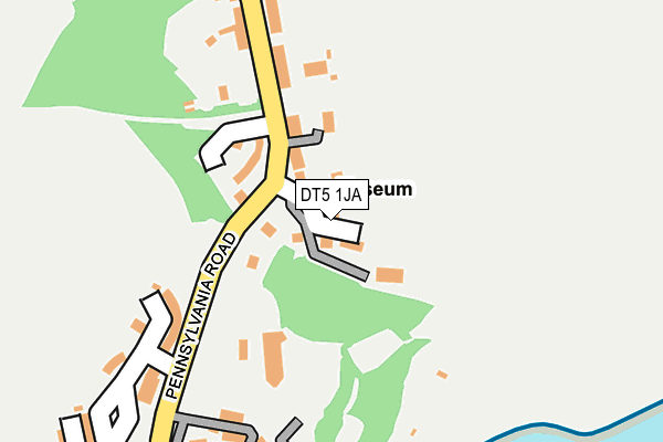 Map of JUSTURBIZ LIMITED at local scale