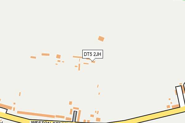 DT5 2JH map - OS OpenMap – Local (Ordnance Survey)