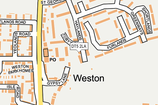 Map of THORNTON FOOT HEALTH LTD at local scale