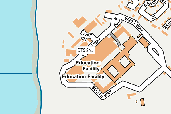 Map of NEC (PORTLAND) LIMITED at local scale