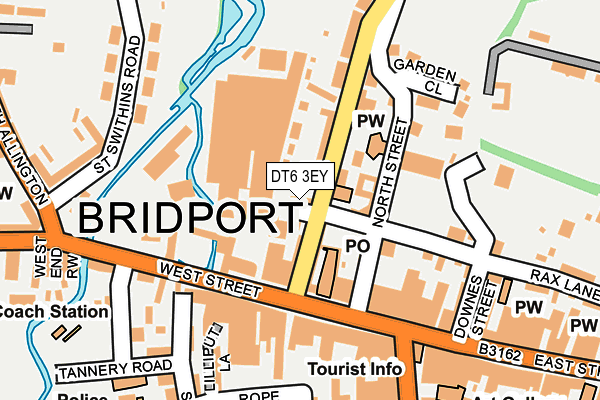 DT6 3EY map - OS OpenMap – Local (Ordnance Survey)