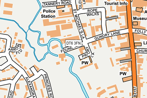 DT6 3FN map - OS OpenMap – Local (Ordnance Survey)