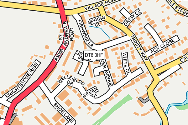 DT6 3HF map - OS OpenMap – Local (Ordnance Survey)