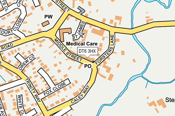 DT6 3HX map - OS OpenMap – Local (Ordnance Survey)