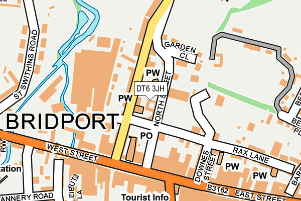 DT6 3JH map - OS OpenMap – Local (Ordnance Survey)