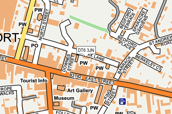 DT6 3JN map - OS OpenMap – Local (Ordnance Survey)
