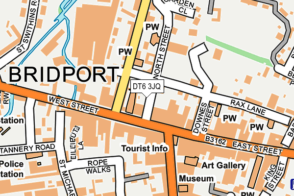 DT6 3JQ map - OS OpenMap – Local (Ordnance Survey)