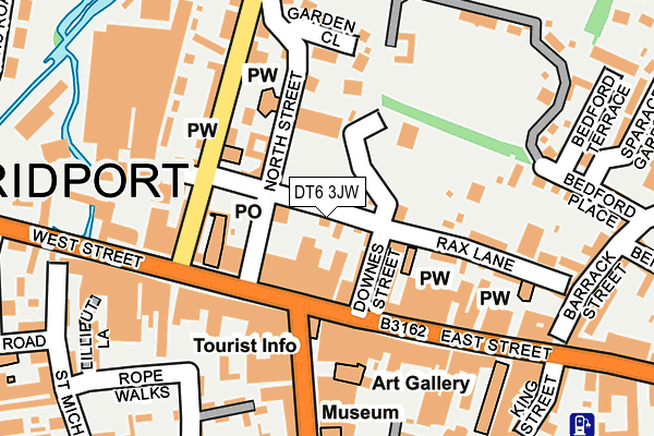 DT6 3JW map - OS OpenMap – Local (Ordnance Survey)