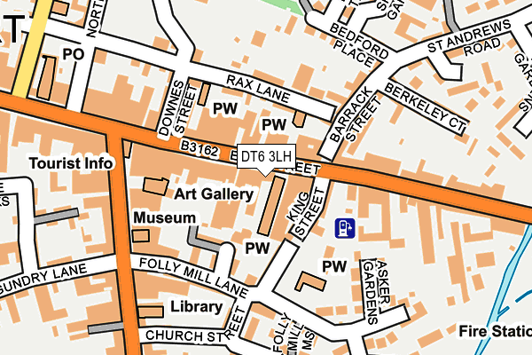 DT6 3LH map - OS OpenMap – Local (Ordnance Survey)