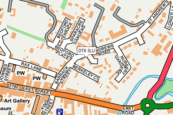 DT6 3LU map - OS OpenMap – Local (Ordnance Survey)