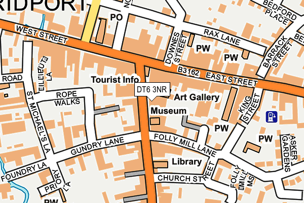 DT6 3NR map - OS OpenMap – Local (Ordnance Survey)