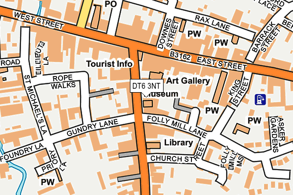 DT6 3NT map - OS OpenMap – Local (Ordnance Survey)