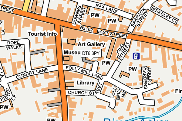 DT6 3PY map - OS OpenMap – Local (Ordnance Survey)
