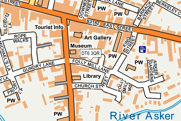 DT6 3QR map - OS OpenMap – Local (Ordnance Survey)