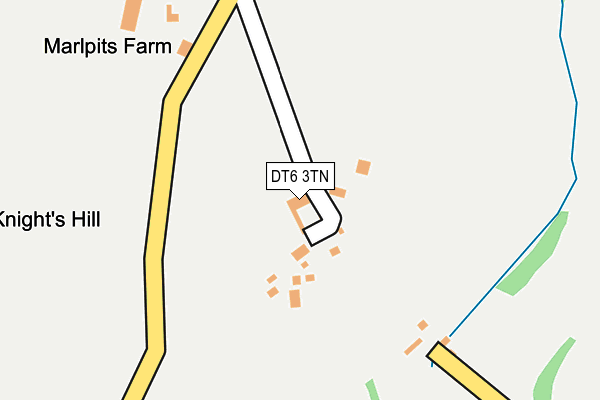 DT6 3TN map - OS OpenMap – Local (Ordnance Survey)