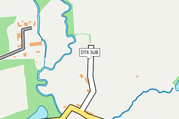 DT6 3UB map - OS OpenMap – Local (Ordnance Survey)