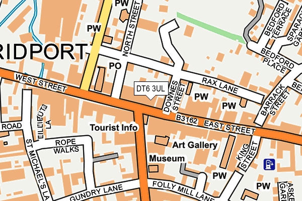 DT6 3UL map - OS OpenMap – Local (Ordnance Survey)