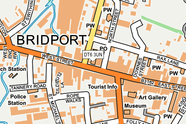 DT6 3UN map - OS OpenMap – Local (Ordnance Survey)