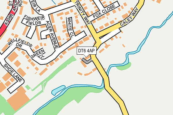 DT6 4AP map - OS OpenMap – Local (Ordnance Survey)