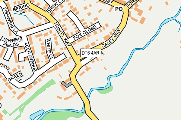 DT6 4AR map - OS OpenMap – Local (Ordnance Survey)