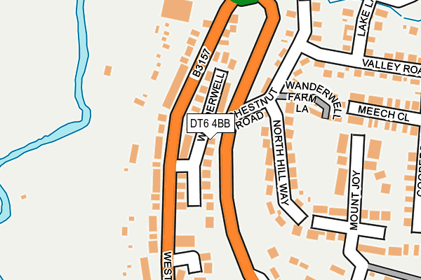 DT6 4BB map - OS OpenMap – Local (Ordnance Survey)