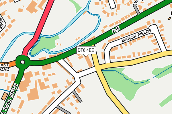 DT6 4EE map - OS OpenMap – Local (Ordnance Survey)