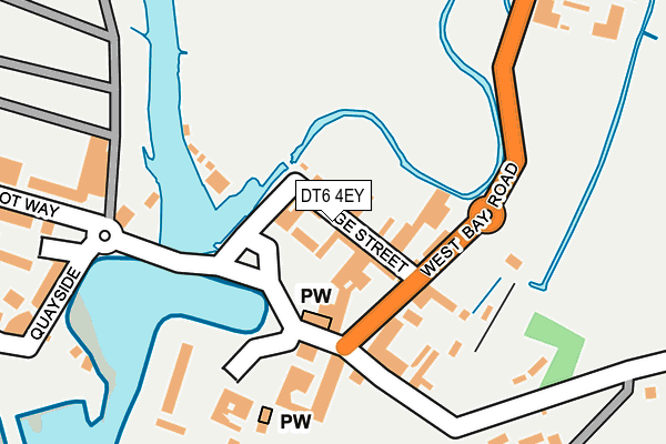 DT6 4EY map - OS OpenMap – Local (Ordnance Survey)